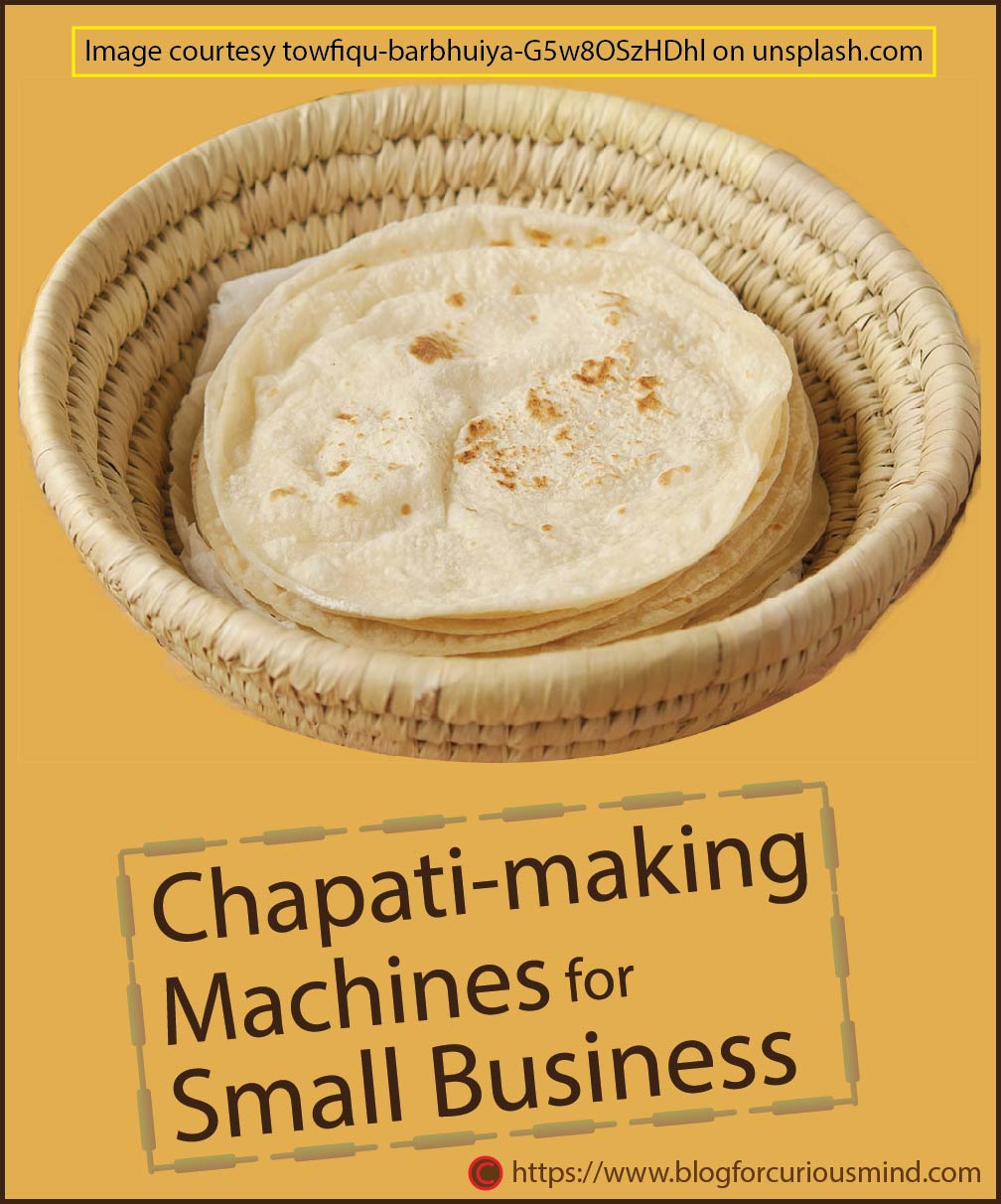Chapati-making machines for Small Business